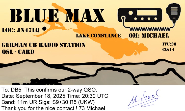 Bild "QSL Karte im CB-Funk"